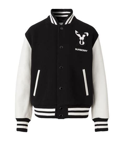 varsity jacket burberry